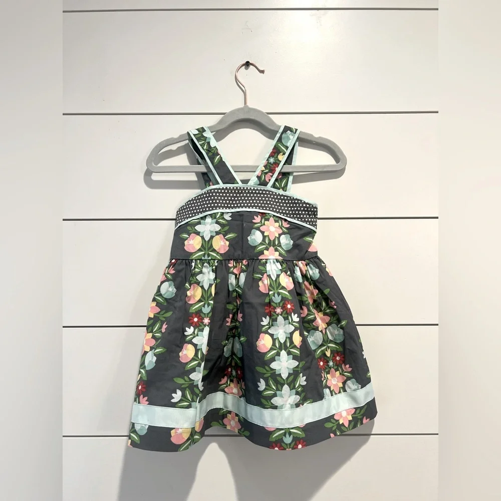 Matilda Jane Hello Lovely Saturday Afternoon Pontoon Floral Girls Tunic Top 6